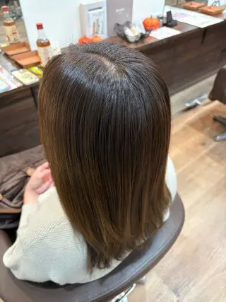 カラー 多田 彩那のヘアスタイル