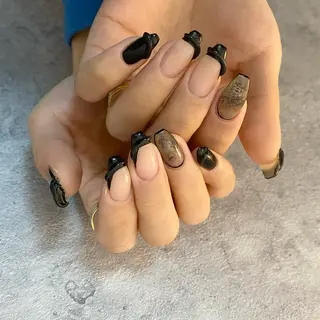 ネイル Ray. /綺麗目ニュアンスのネイルデザイン