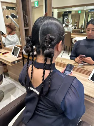 ロング ヘアアレンジ メンズ特化/ パーマChihoのヘアスタイル