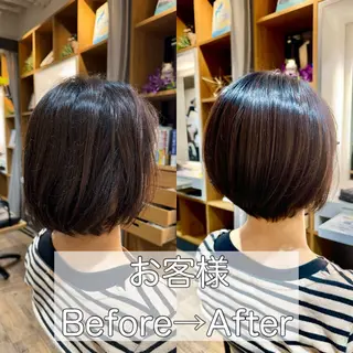 ショート カラー afloatkobe所属・美髪/髪質改善 川口凌弥のヘアスタイル