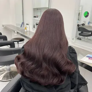 ロング カラー ヘアアレンジ 🫧🎀うる艶暖色 🏹Nanako🎀のヘアスタイル