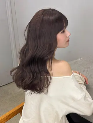 ロング mihiro 美優のヘアスタイル