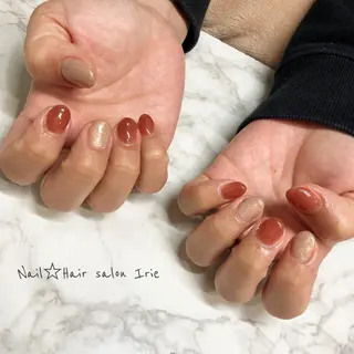 ネイル Hair salon Irie所属・與儀 知佳のネイルデザイン
