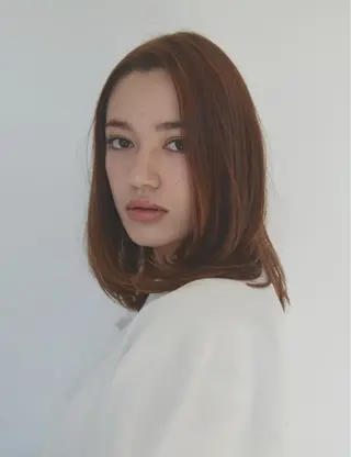 ミディアム studio ettのヘアスタイル