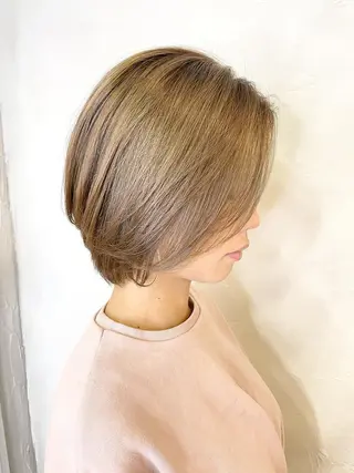 ショート カラー ANGELICA LABO 梅田店のヘアスタイル