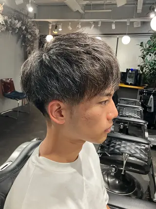 ショート メンズ メンズ/ケアパーマ /hayashiのヘアスタイル