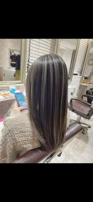 ロング カラー ［パサつき改善］＊ 髪質改善ケアサロン＊のヘアスタイル