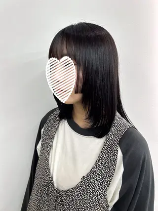 ミディアム noa  🦋 ブリーチ/暖色のヘアスタイル