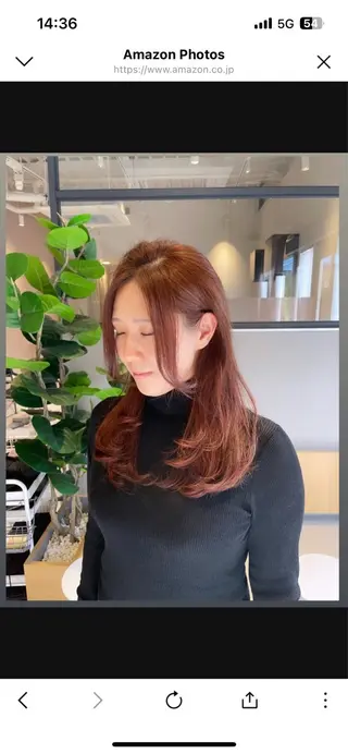 ロング カラー ✨艶髪職人艶カラー✨ 中本輝人のヘアスタイル