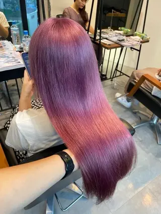 カラー 暖色カラー🫧🎀/ 戸塚咲のヘアスタイル