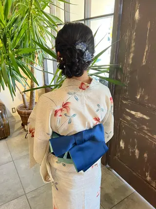 ロング ヘアアレンジ 西村 美羽のヘアスタイル