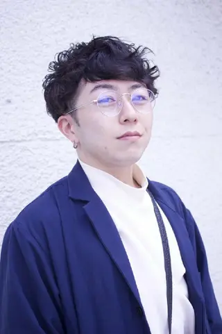 パーマ ヘアアレンジ メンズ ショート barber shopのヘアスタイル