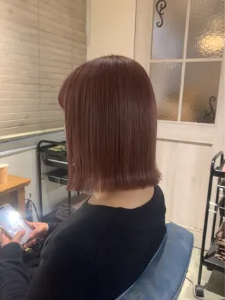 ミディアム カラー umber royce所属・ムラヨシ ショータのヘアスタイル