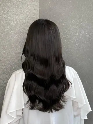 セミロング 艶髪/縮毛矯正 /髪質改善千田大地のヘアスタイル