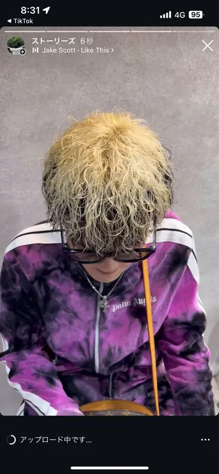 パーマ メンズ イケメン製造機 🔥上原沙羅🔥のヘアスタイル