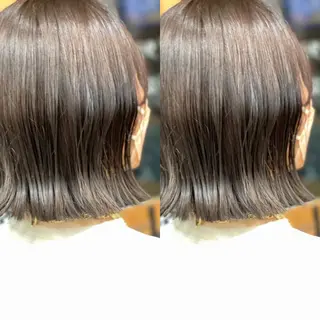 ミディアム Snaly カラー特化ページのヘアスタイル
