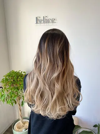 セミロング 粕川 達哉のヘアスタイル