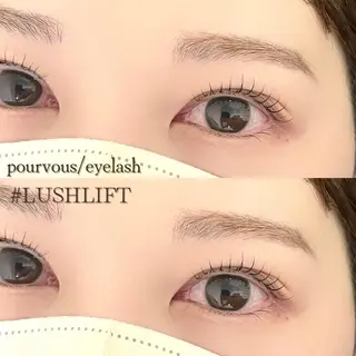 マツエク・マツパ アイブロウ pour voursのマツエク・マツパデザイン