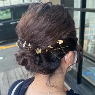 ヘアアレンジ 岸下 理緒のヘアスタイル