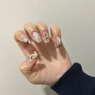 ネイル ☽ ☾のネイルデザイン