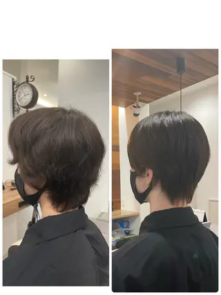 パーマ riddle hair(駒生)所属・山越 美裕樹のヘアスタイル