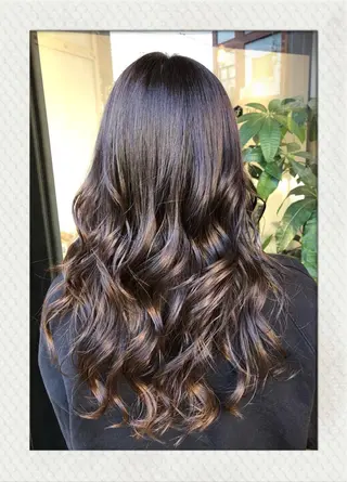 ロング カラー きむら かずきのヘアスタイル