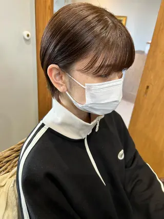 ショート tablier所属・tablier 熊谷日菜子のヘアスタイル