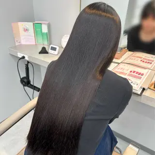 ロング 佐々木 玲のヘアスタイル