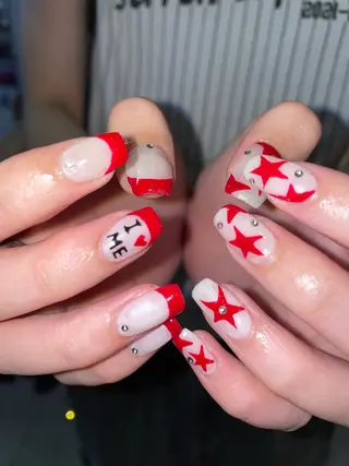 ネイル hair&nail ☯️アイリ☯️のネイルデザイン