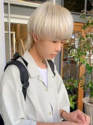 カラー メンズ 栄/矢場町 三井太朗のヘアスタイル