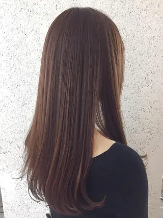 ロング カラー ヘアアレンジ ✨ハイクオリティ✨ 山本香也のヘアスタイル