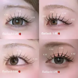 マツエク・マツパ fein. nodoka✮のマツエク・マツパデザイン