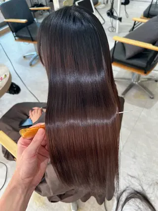 ロング 松田 卓也のヘアスタイル