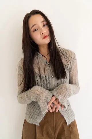 ロング カラー 𝘕𝘰𝘯🪄🫧 〜うる艶カラー〜のヘアスタイル