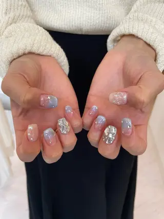 ネイル 束感まつ毛/ネイル/ LED♥KIRARAのマツエク・マツパデザイン