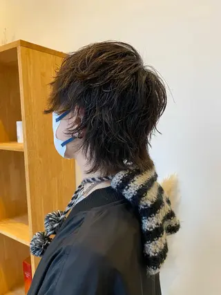 ミディアム 十文字 玲音のヘアスタイル