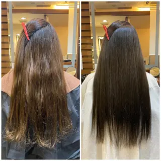 ロング カラー 韓国レイヤー/ 顔周り💕田中将吾のヘアスタイル