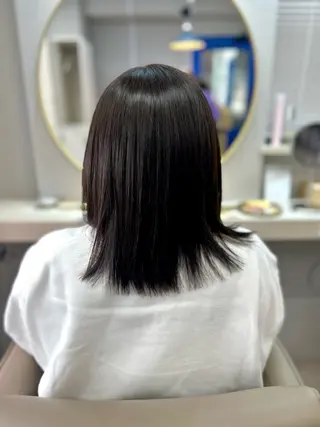 ミディアム 池田 太一のヘアスタイル