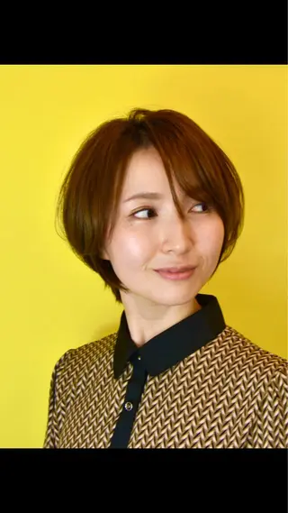 ショート カラー ビュート925所属・水野 朝之のヘアスタイル