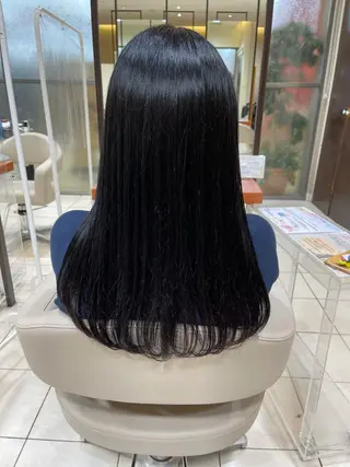 ロング カラー カネヒラ リョウスケのヘアスタイル