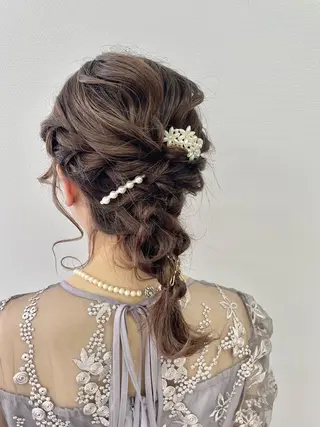 ヘアアレンジ オノ アカネのヘアスタイル