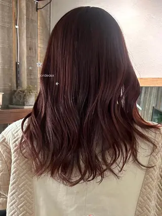 セミロング カラー 暖色カラー/レイヤー 🌙 オノユリカのヘアスタイル