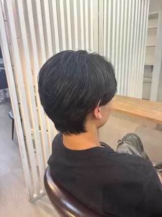 パーマ メンズ 入江 麻帆のヘアスタイル