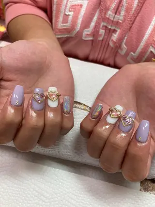 ネイル rukianail 新里のネイルデザイン