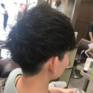 ショート パーマ メンズ AOI✩⡱ y2kネイルのネイルデザイン