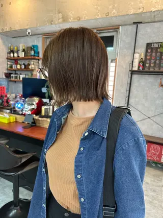 ショート C’LD hair  produce /シールドヘア所属・モテ髪/ボブ/ショー ト/アダチフウトのヘアスタイル