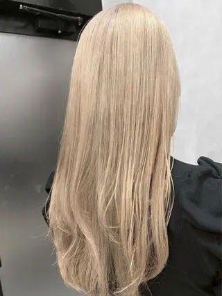 ロング カラー ハイトーン/韓国風/ 艶髪/吉祥寺のヘアスタイル