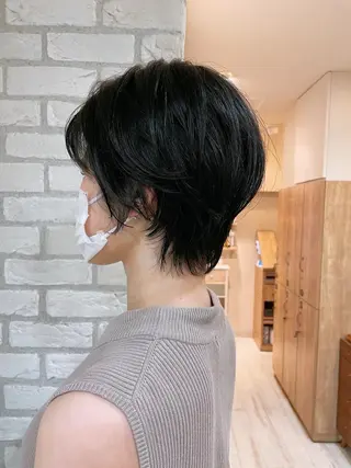 ショート 清水 有実子のヘアスタイル