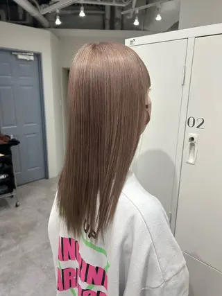 ミディアム カラー ヘアアレンジ ボブ /ニュアンス/ satomi🧸💖のヘアスタイル