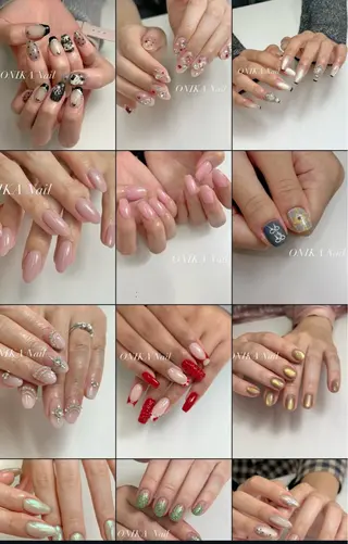 ネイル ONIKA Nail 青山通り店所属・ONIKA Nail 表参道A4🦋2分のネイルデザイン